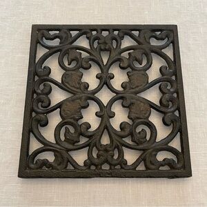 Decorative Cast Iron Trivet
